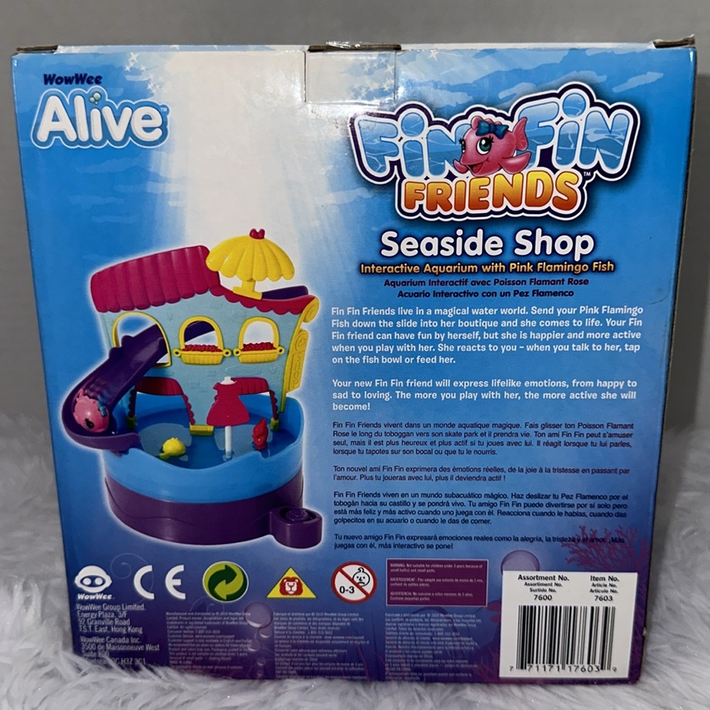 New Fin Fin Friends interactive Aquarium Seaside Shop - Picture 9 of 16